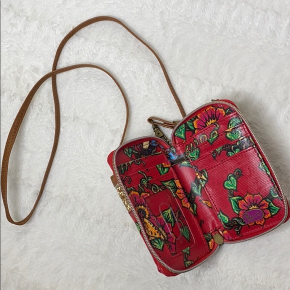 Sakroots Artist Circle Ruby True Love Crossbody - Picture 3 of 16